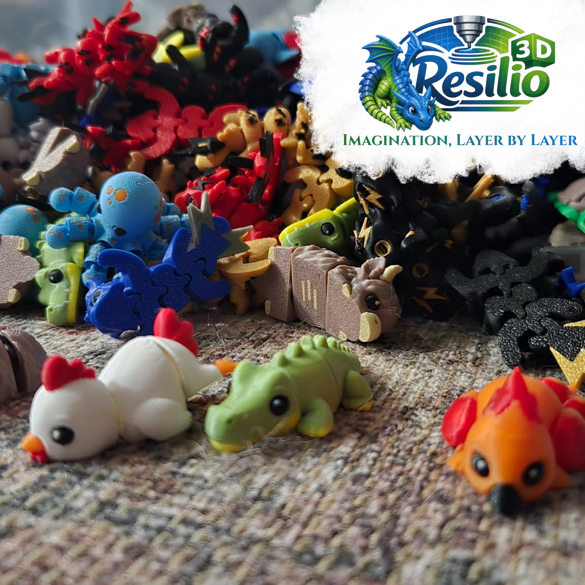 Mini 3D Printed Classroom Reward Bundle