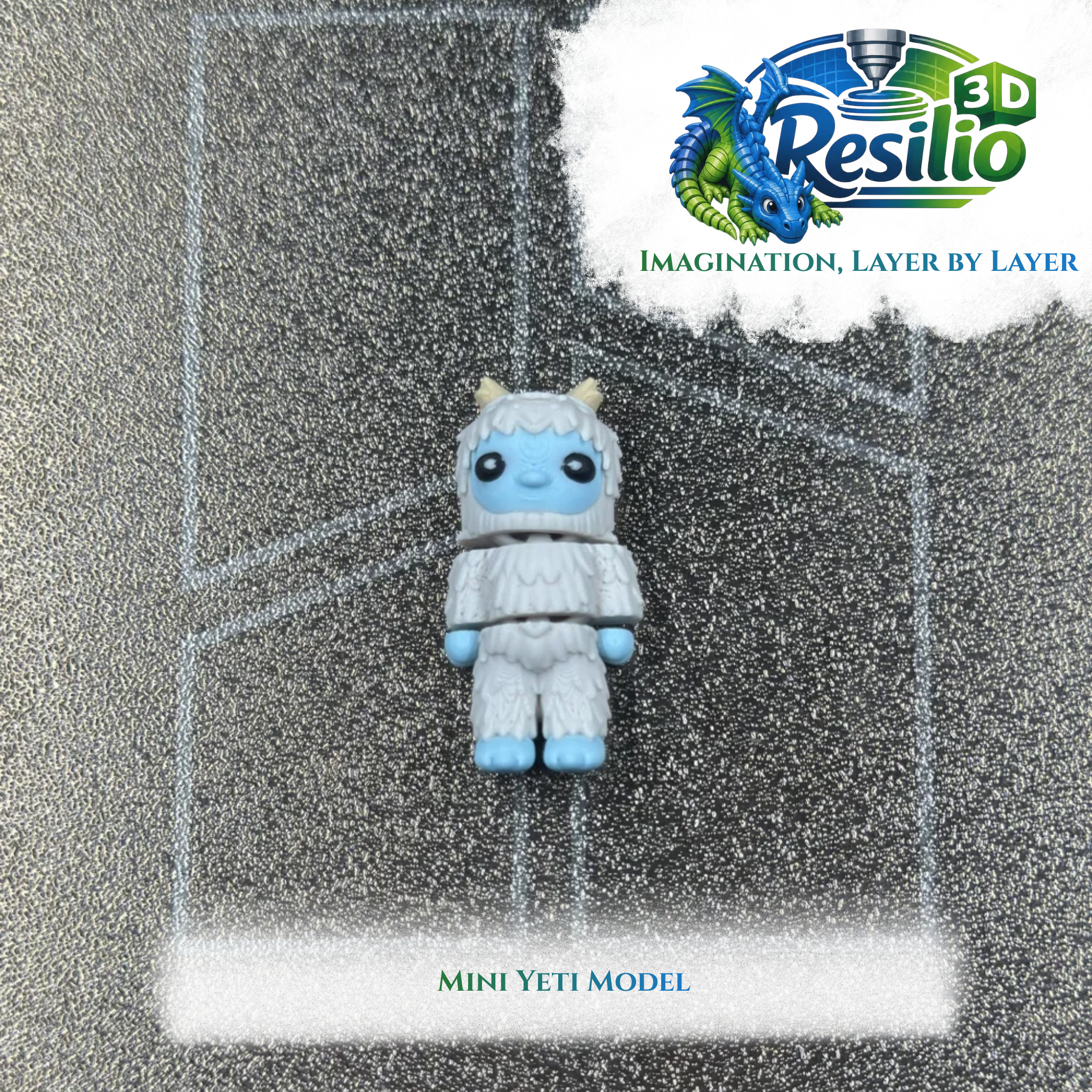 Mini 3D Yeti Model (10)