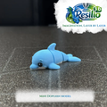 Mini 3D Dolphin Model (10)