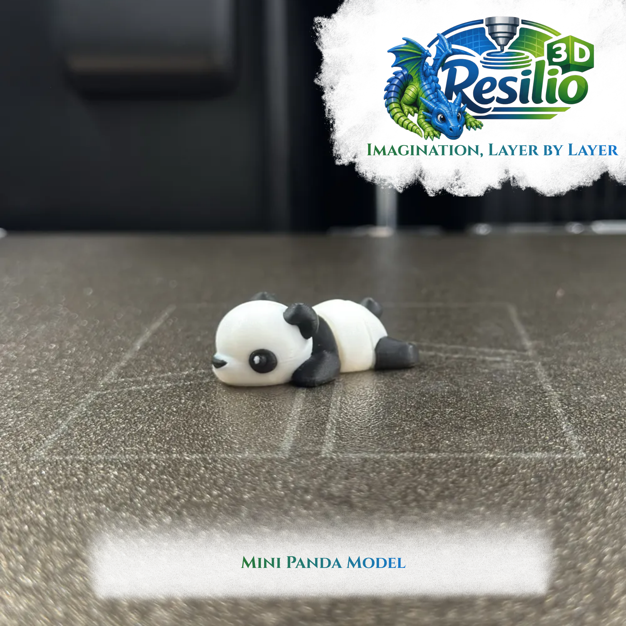 Mini 3D Panda Model (10)