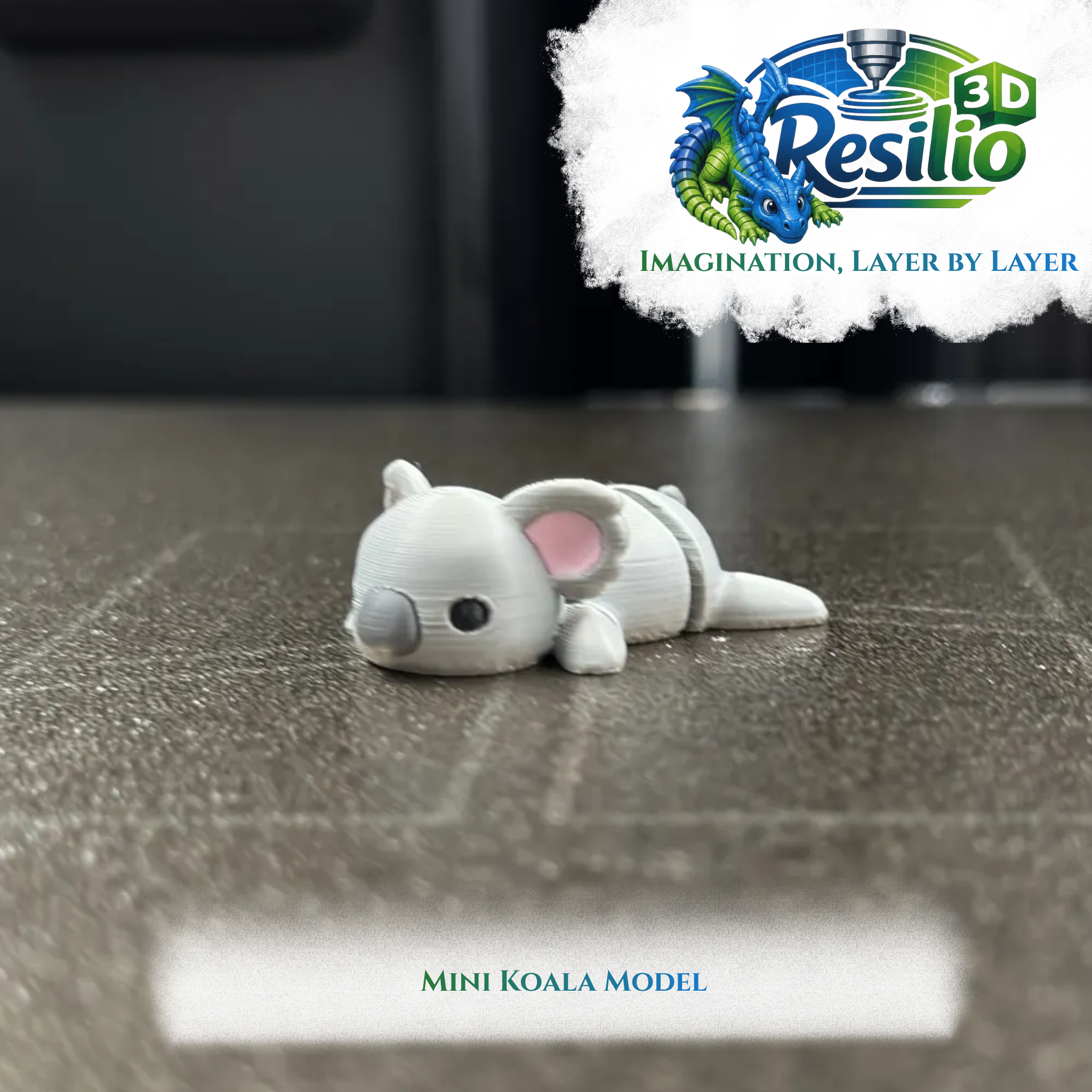 Mini 3D Koala Model (10)