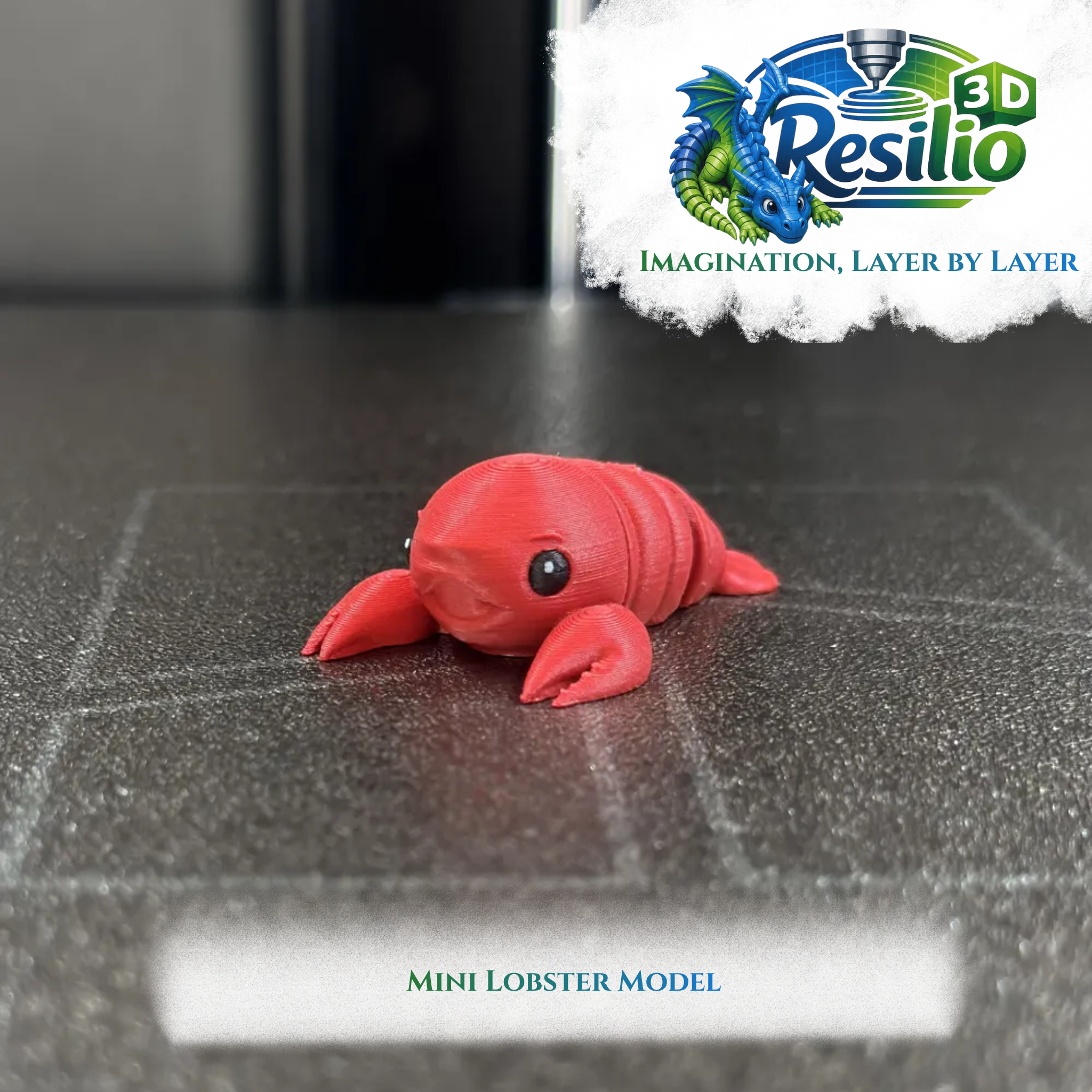 Mini 3D Lobster Model by Resilio 3D