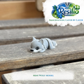 Mini 3D Wolf Model by Resilio 3D